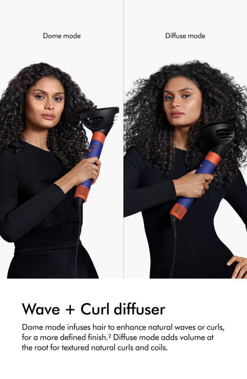 Dyson Airwrap™ Wave+curl Diffuser Attachment In Black