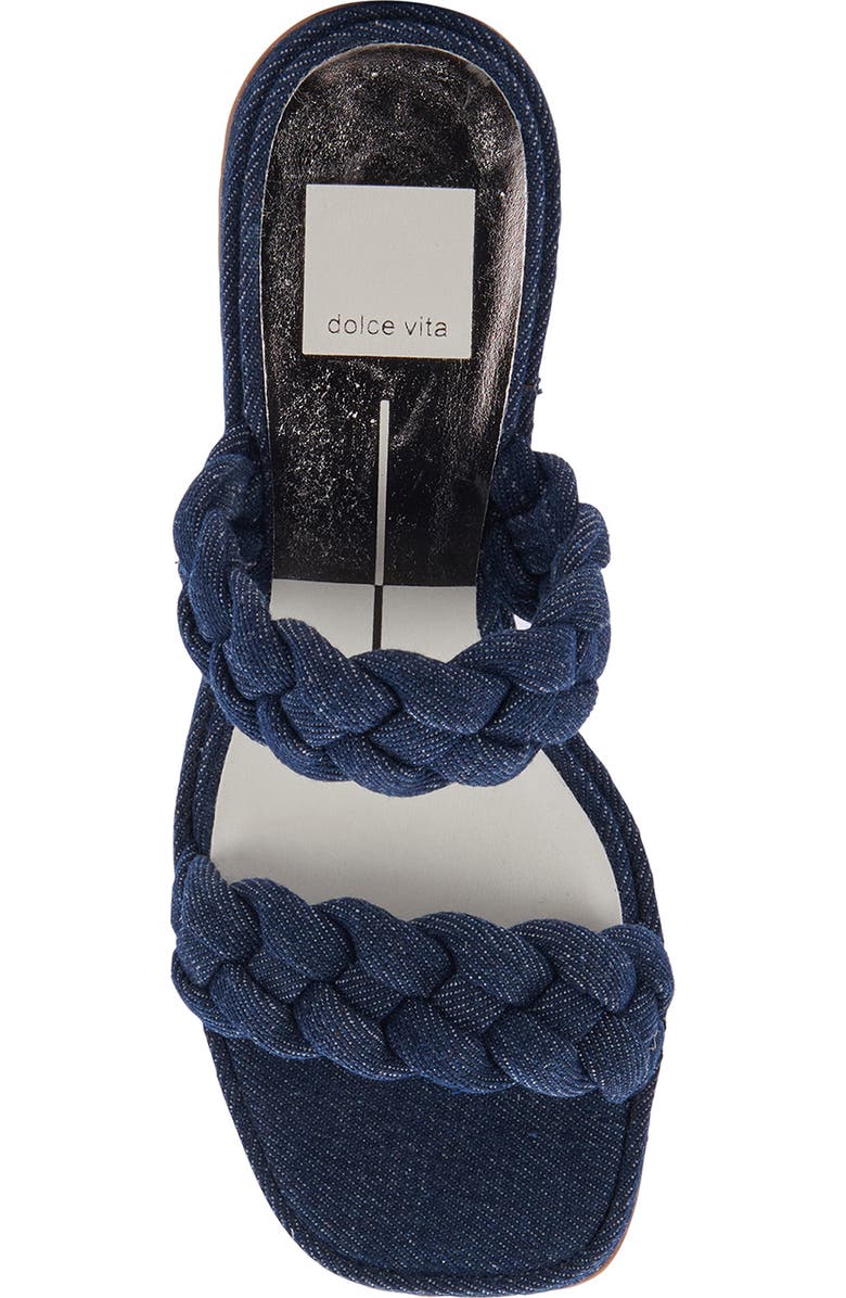 Dolce Vita Ronin Slide Sandal, Alternate, color, Indigo Denim