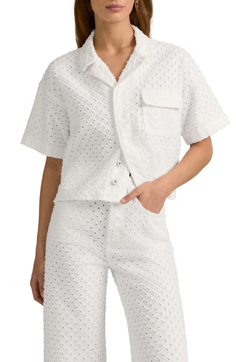 Favorite Daughter The Micha Button-Up Shirt, Main, color, Aspen