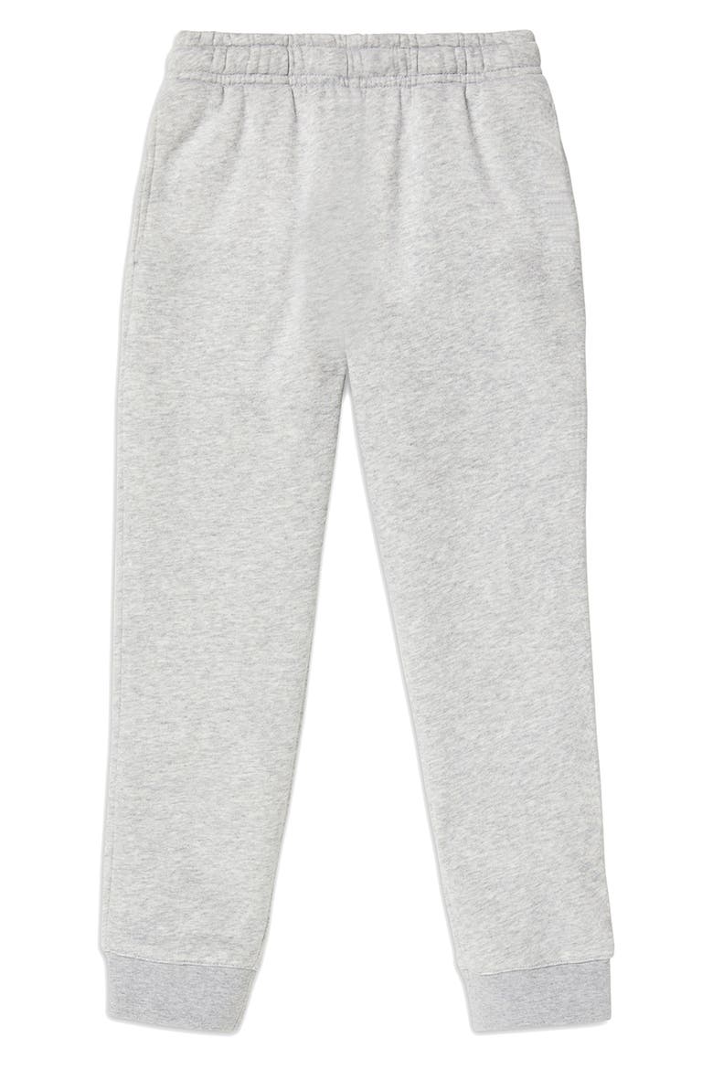 Solid Fleece Jogger Sweatpants, Alternate, color, SILVER CHINE