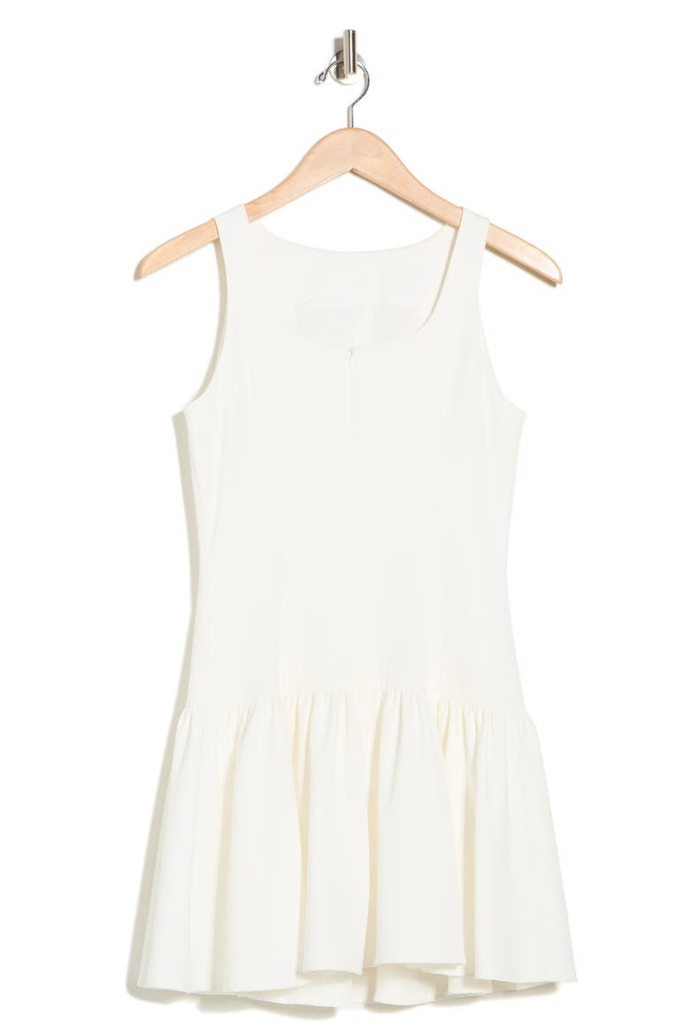 Bina Drop Waist Minidress, Alternate, color, WHITE