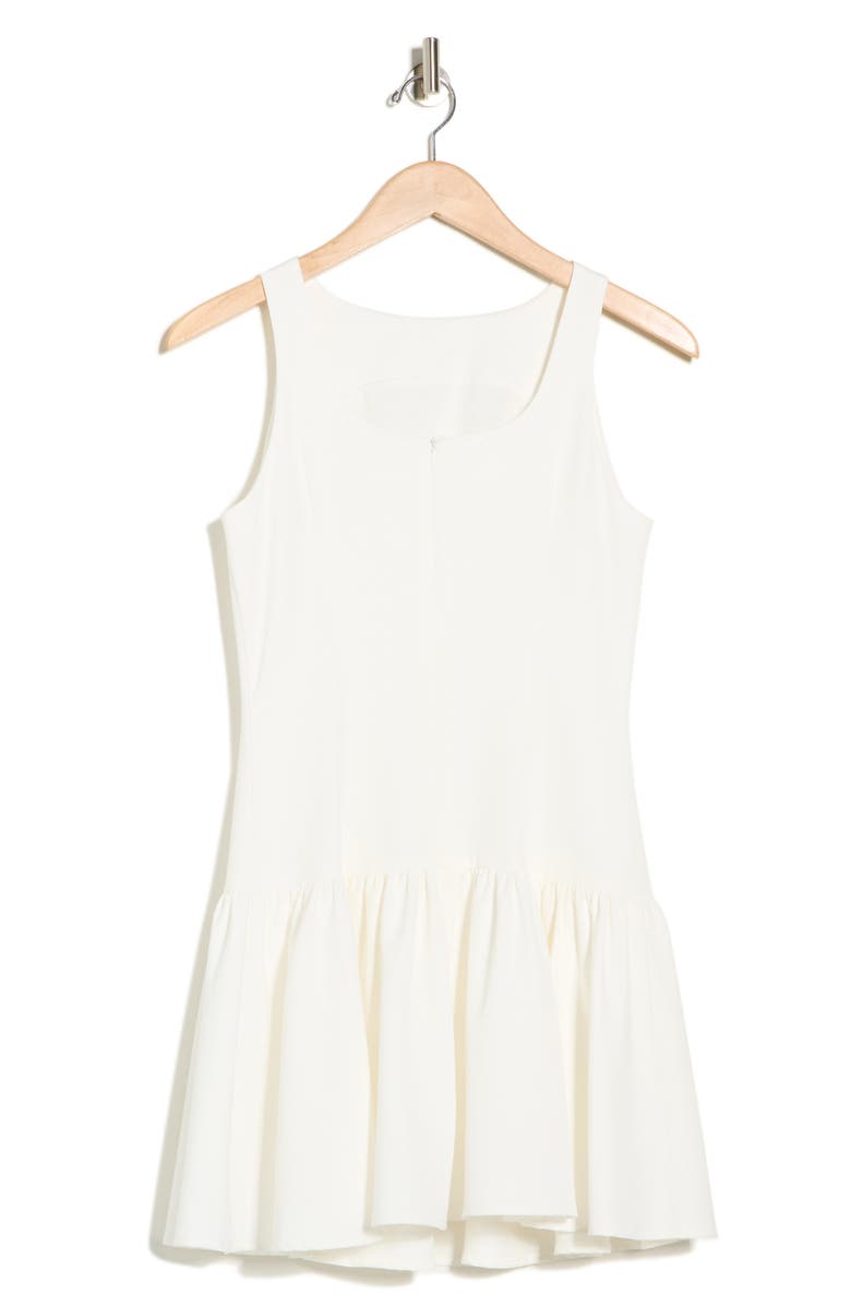 AREA STARS Bina Drop Waist Minidress, Alternate, color, White