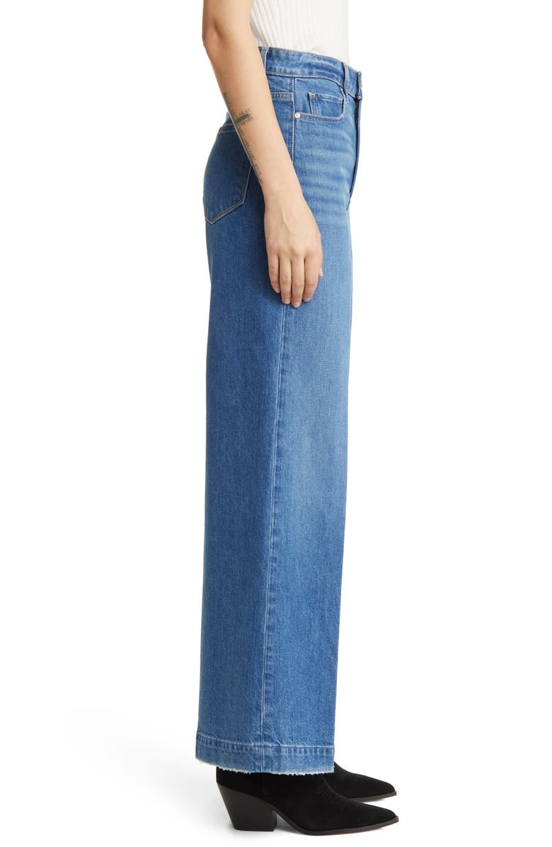 PAIGE Harper High Waist Wide Leg Jeans, Alternate, color, 
