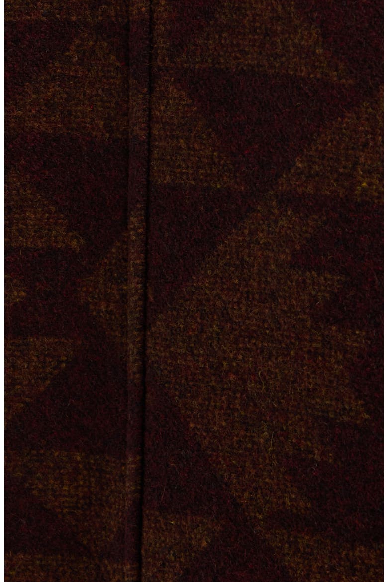 Jacquard Wool Overcoat, Alternate, color, ECHO BAY BROWN