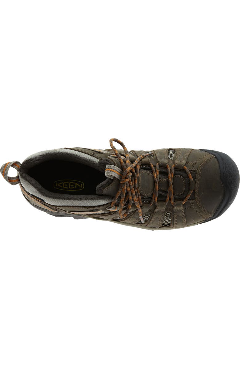 KEEN 'Voyageur' Hiking Shoe, Alternate, color, Black Olive/Inca Gold