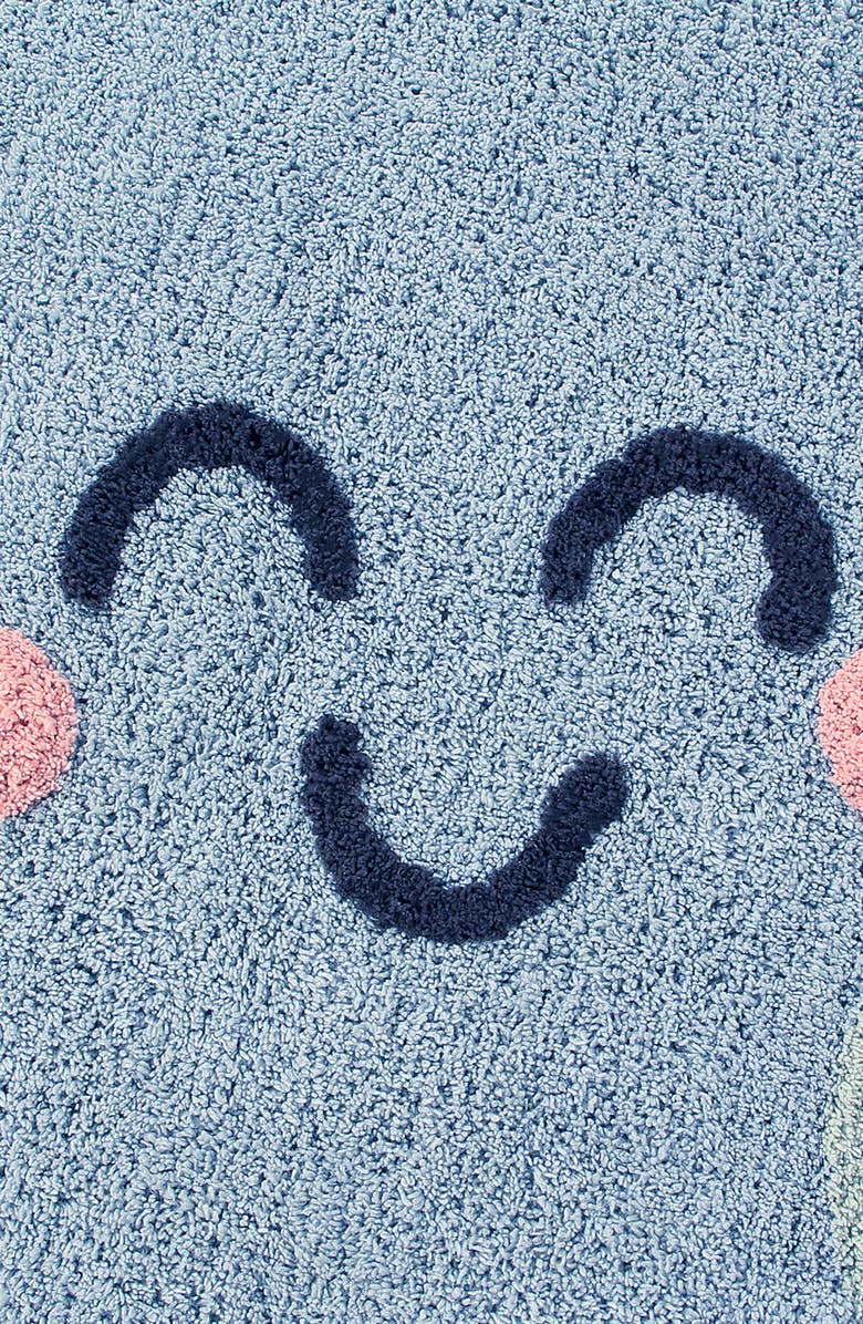 Lorena Canals You're My Sunshine Washable Cotton Blend Rug, Alternate, color, Blue