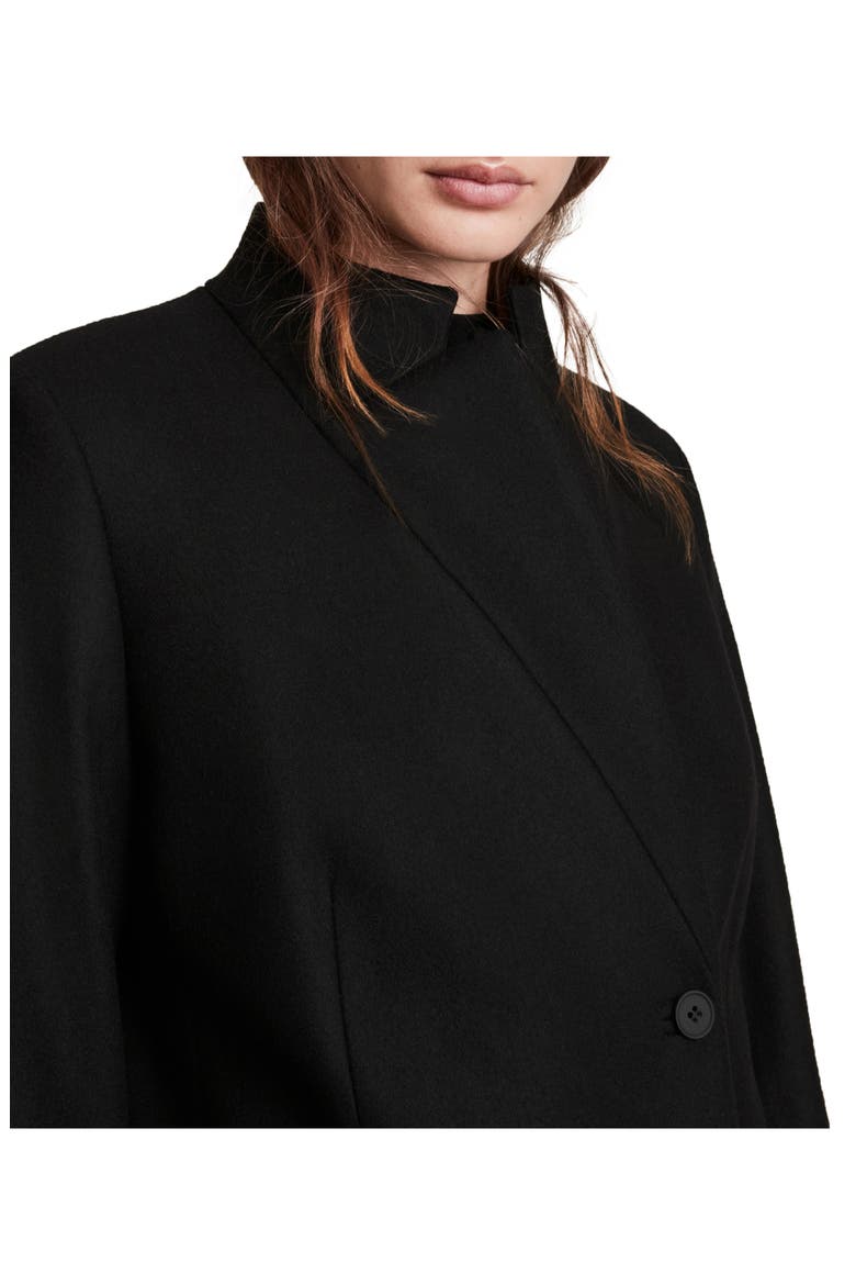 Sidney Wool Blend Coat, Alternate, color, BLACK