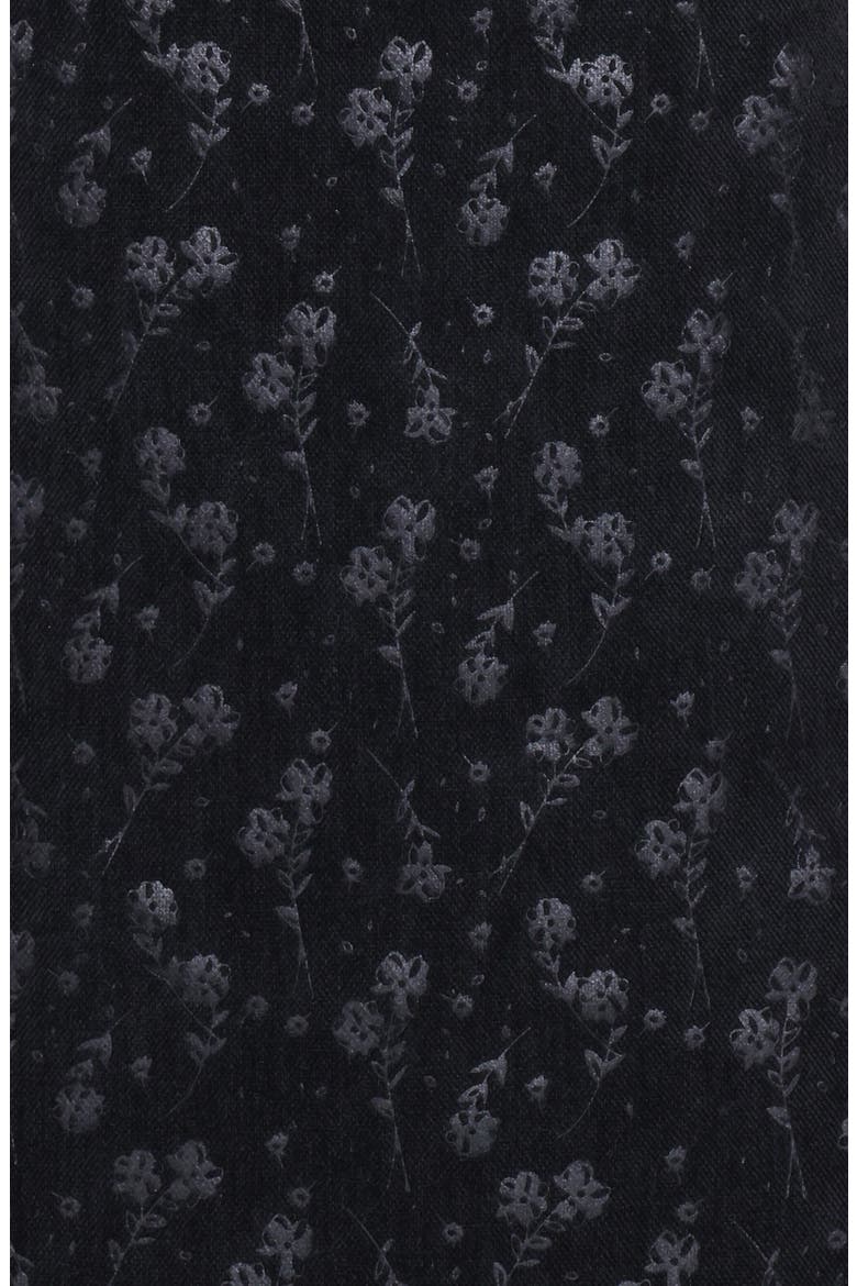 Farica Floral Cocktail Dress, Alternate, color, BLACK FLORAL