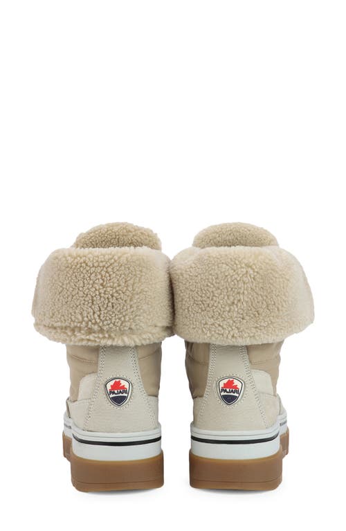 Pajar Henta Ice-gripper Waterproof Insulated Winter Platform Boot In Sand