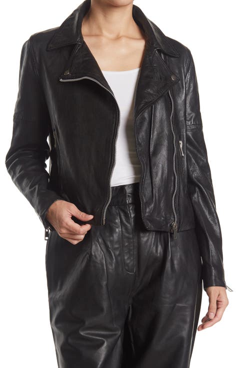 Presley Leather Moto Jacket