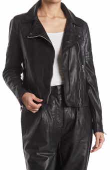 Walter Baker Presley Leather Moto Jacket