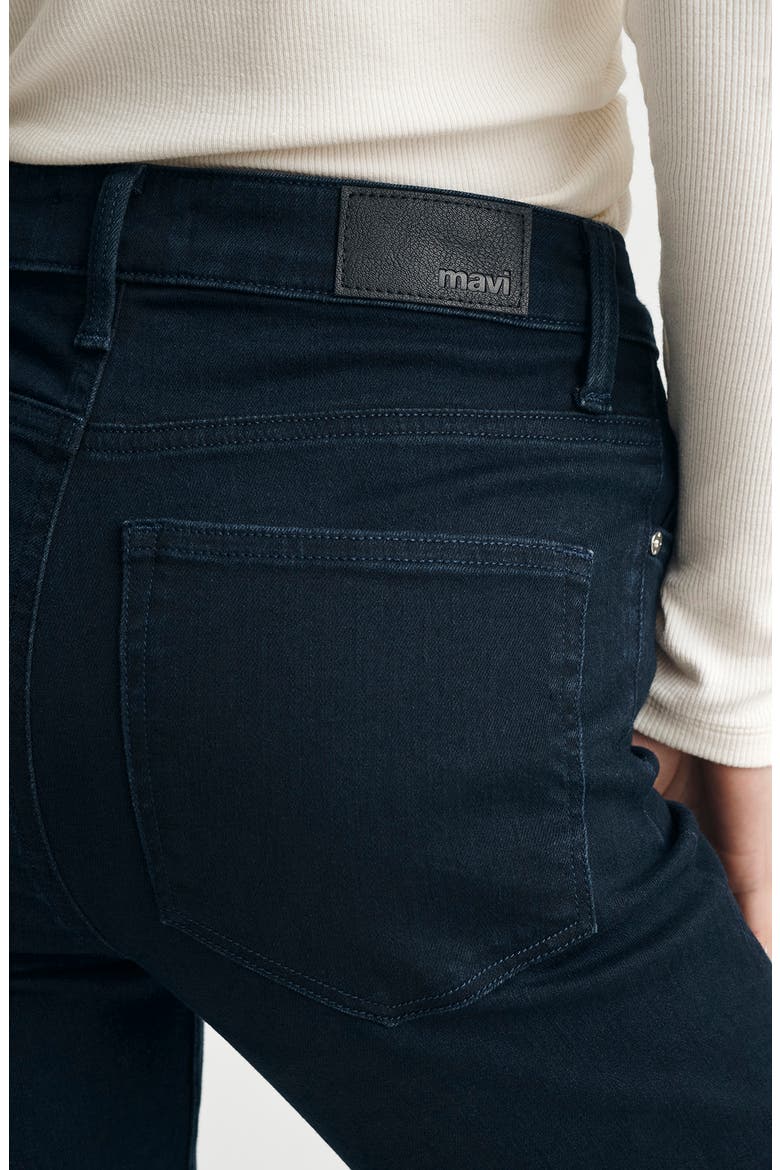 Kendra High Waist Straight Leg Jeans, Alternate, color, INK FLEX BLUE