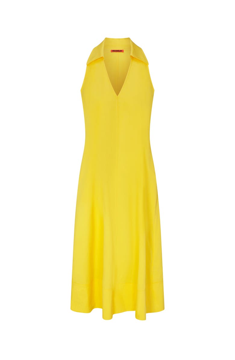 SIMONMILLER Nava Poplin Midi Dress, Alternate, color, Sungold