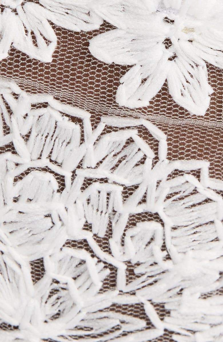 KILO BRAVA Embroidered G-String, Alternate, color, White