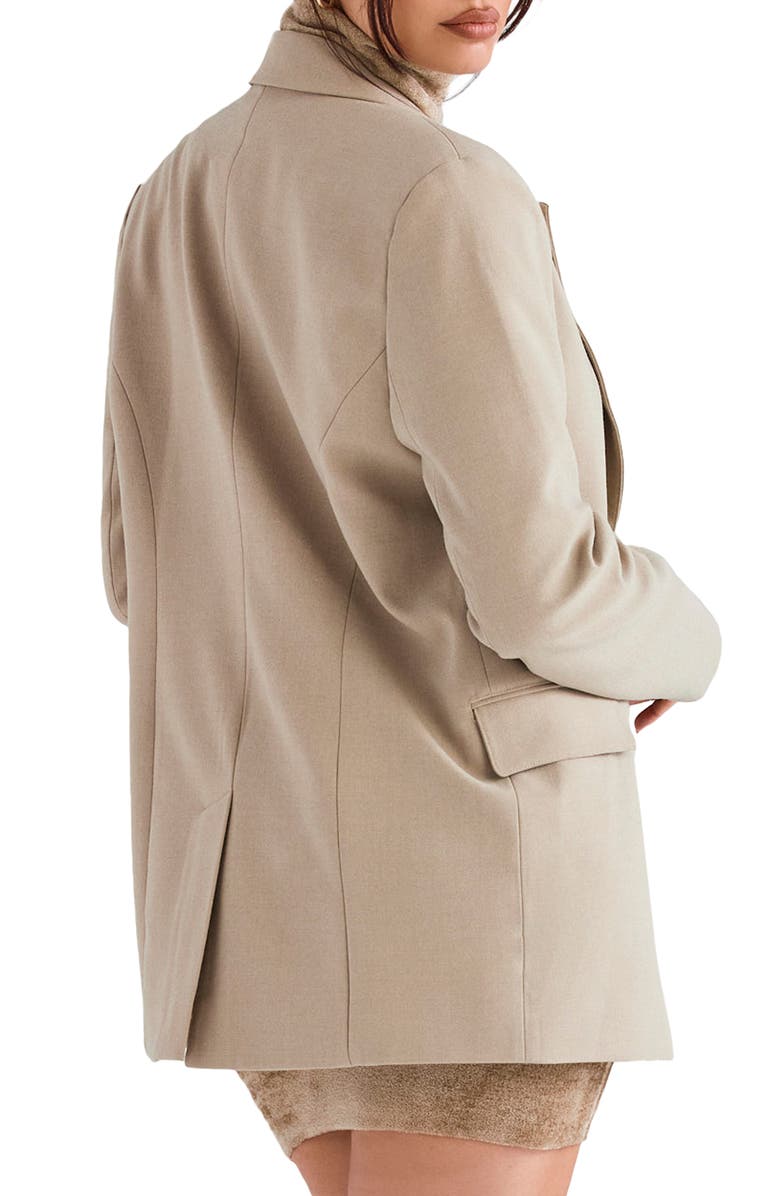 HOUSE OF CB Aline Shaped Blazer, Alternate, color, Musk