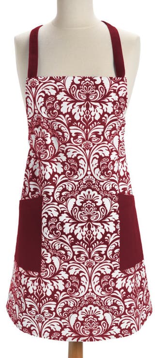 Damask 2 Pocket Printed Apron