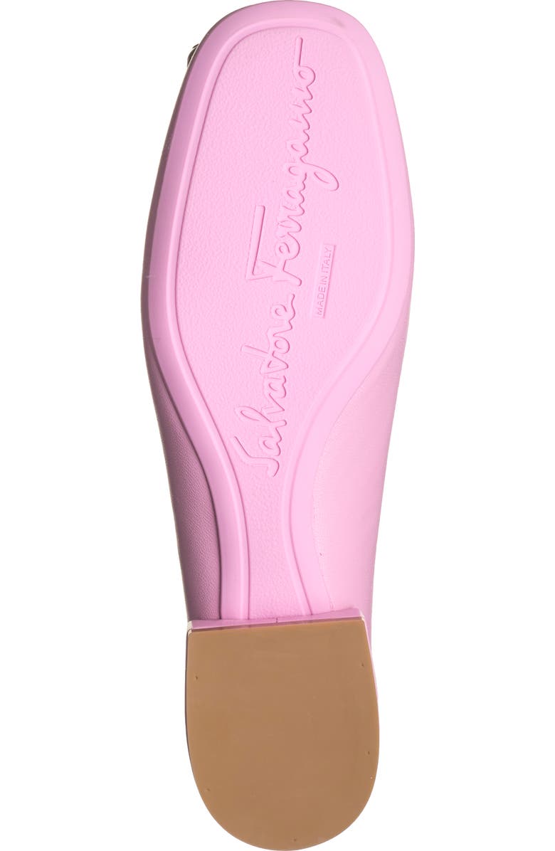 FERRAGAMO Myrna Leather Ballet Flat, Alternate, color,