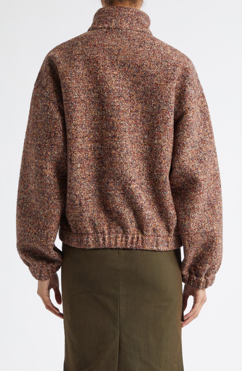 Shushu/Tong Flecked Half Zip Sweater, Alternate, color, Variedness