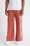 DIET STARTS MONDAY Sol Embroidered Wide Leg Sweatpants