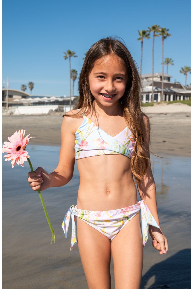 Kids' Gianna Two-Piece Swimsuit, Alternate, color, PETAL PINK