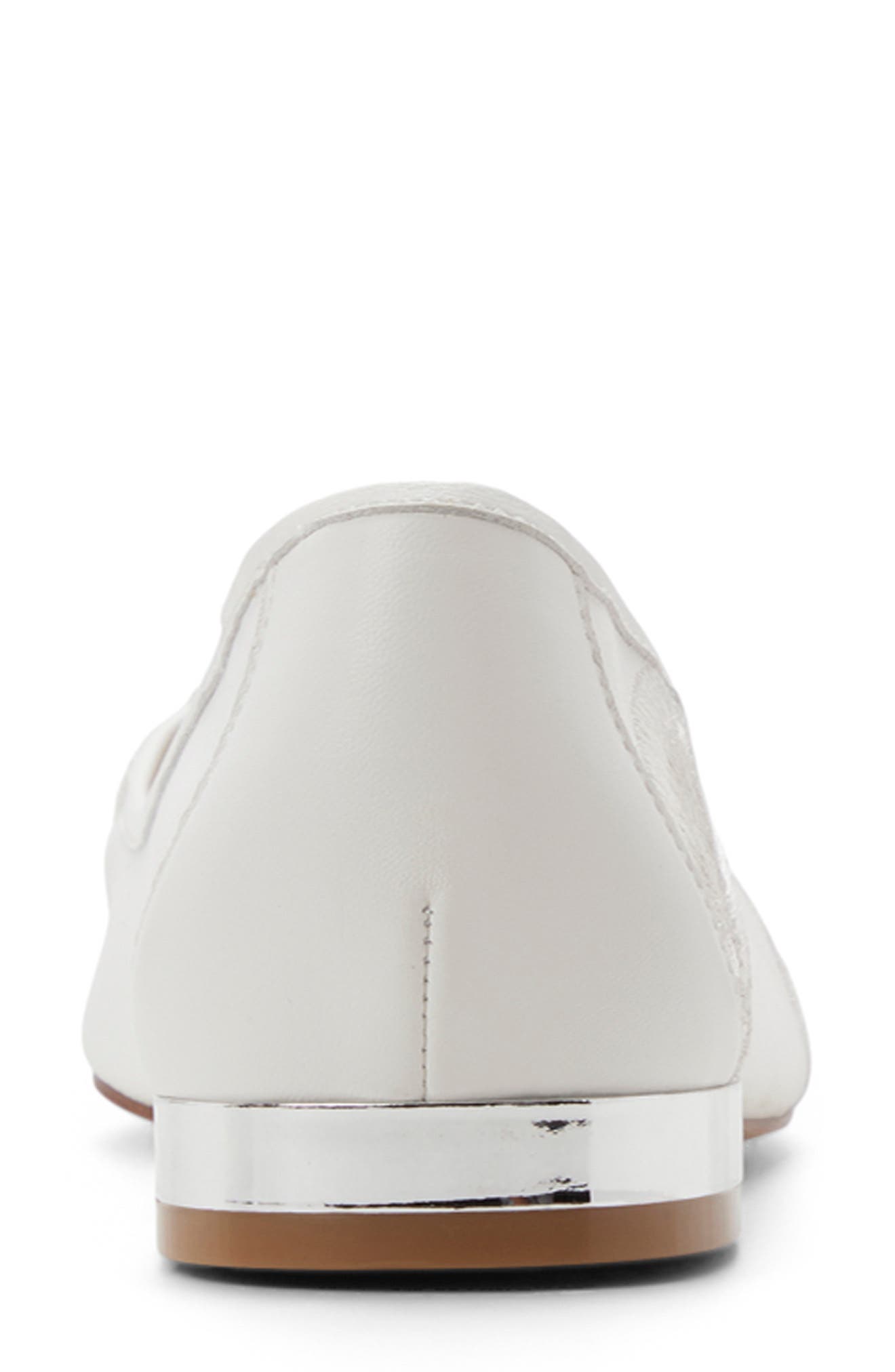 Ted Baker Ella Mae Pointed Toe Flat, Alternate, color, White