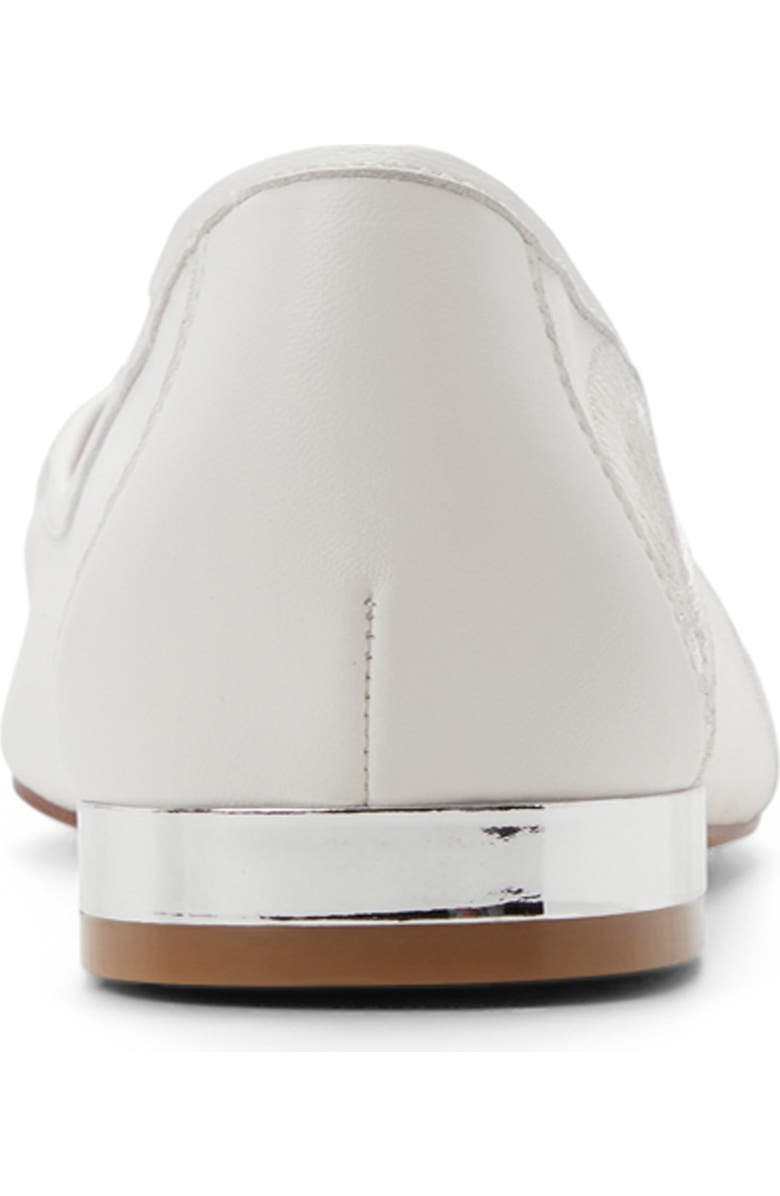 Ted Baker Ella Mae Pointed Toe Flat, Alternate, color, White