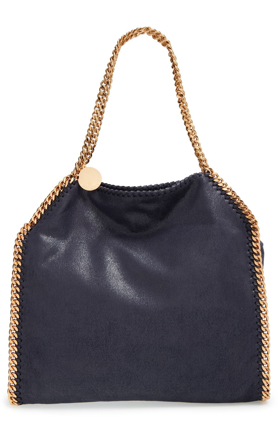 Stella McCartney 'Small Falabella - Shaggy Deer' Faux Leather Tote, Main, color, 