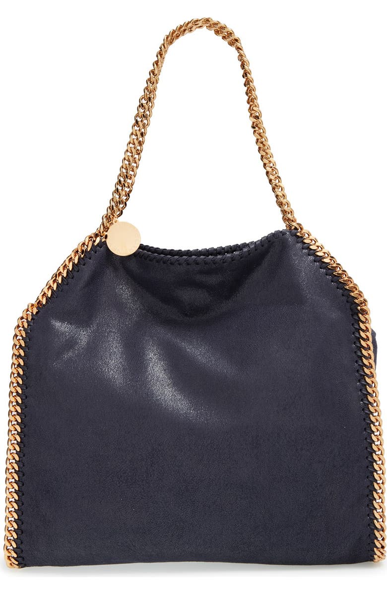 Stella McCartney 'Small Falabella - Shaggy Deer' Faux Leather Tote, Main, color,