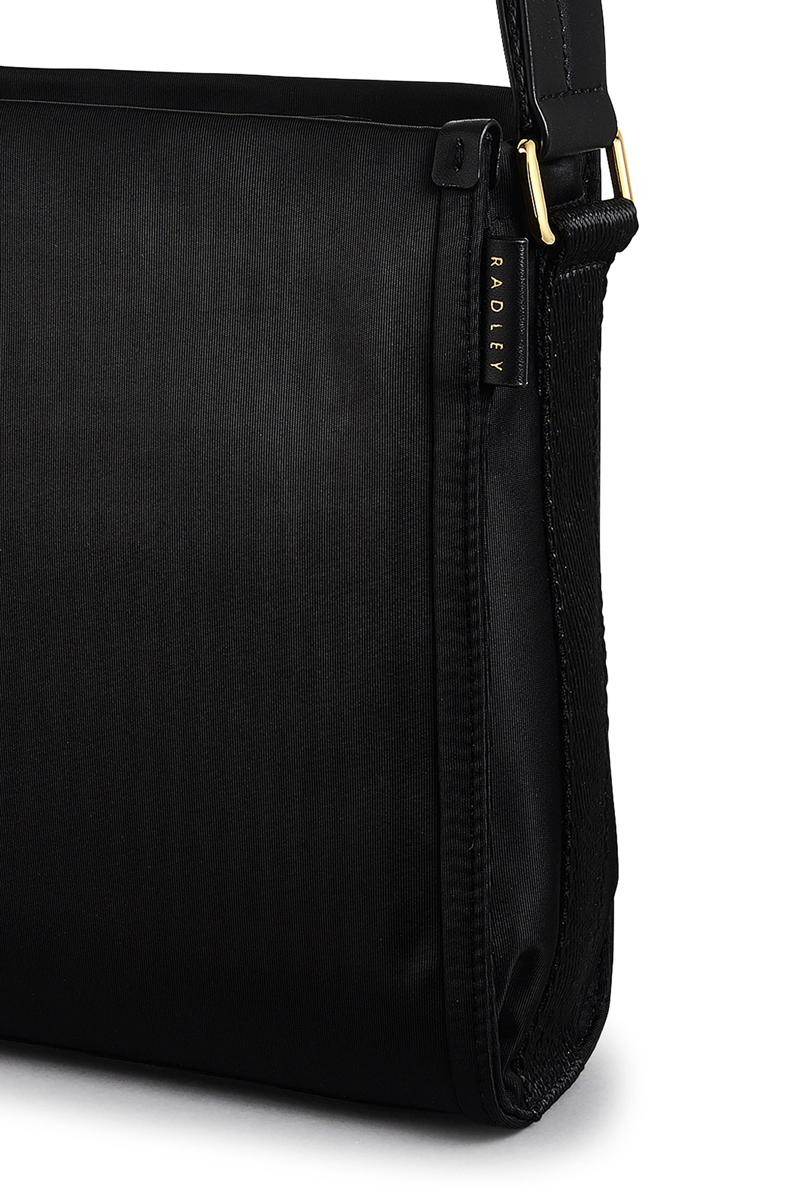 Radley Canford Gardens Medium Zip Crossbody Bag, Alternate, color, Black