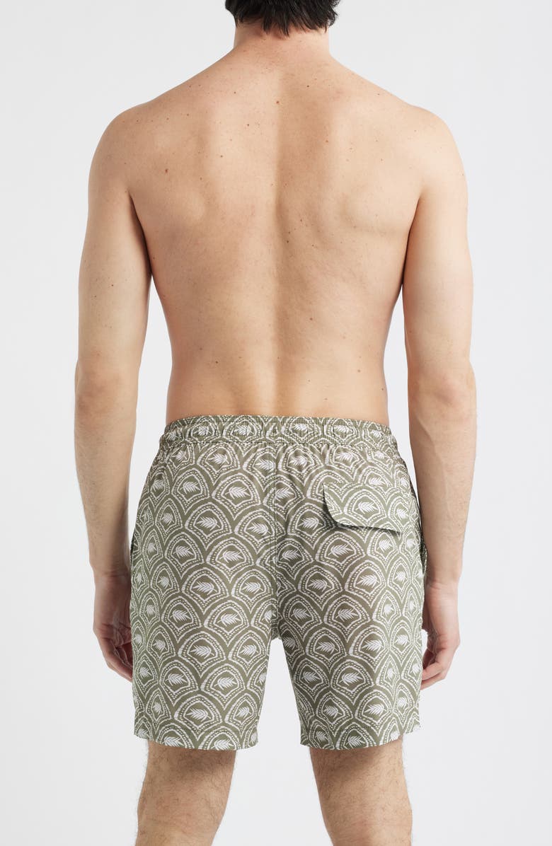 Tommy Bahama Naples Palm Tropics 6-Inch Swim Trunks, Alternate, color, Sea Clay