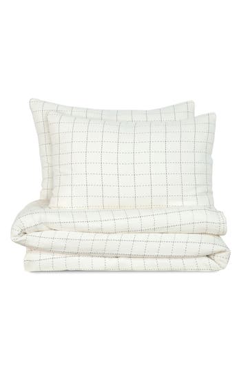 Vellux Yukon Coverlet Set In White