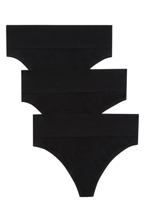 3-Pack Seamless Thongs