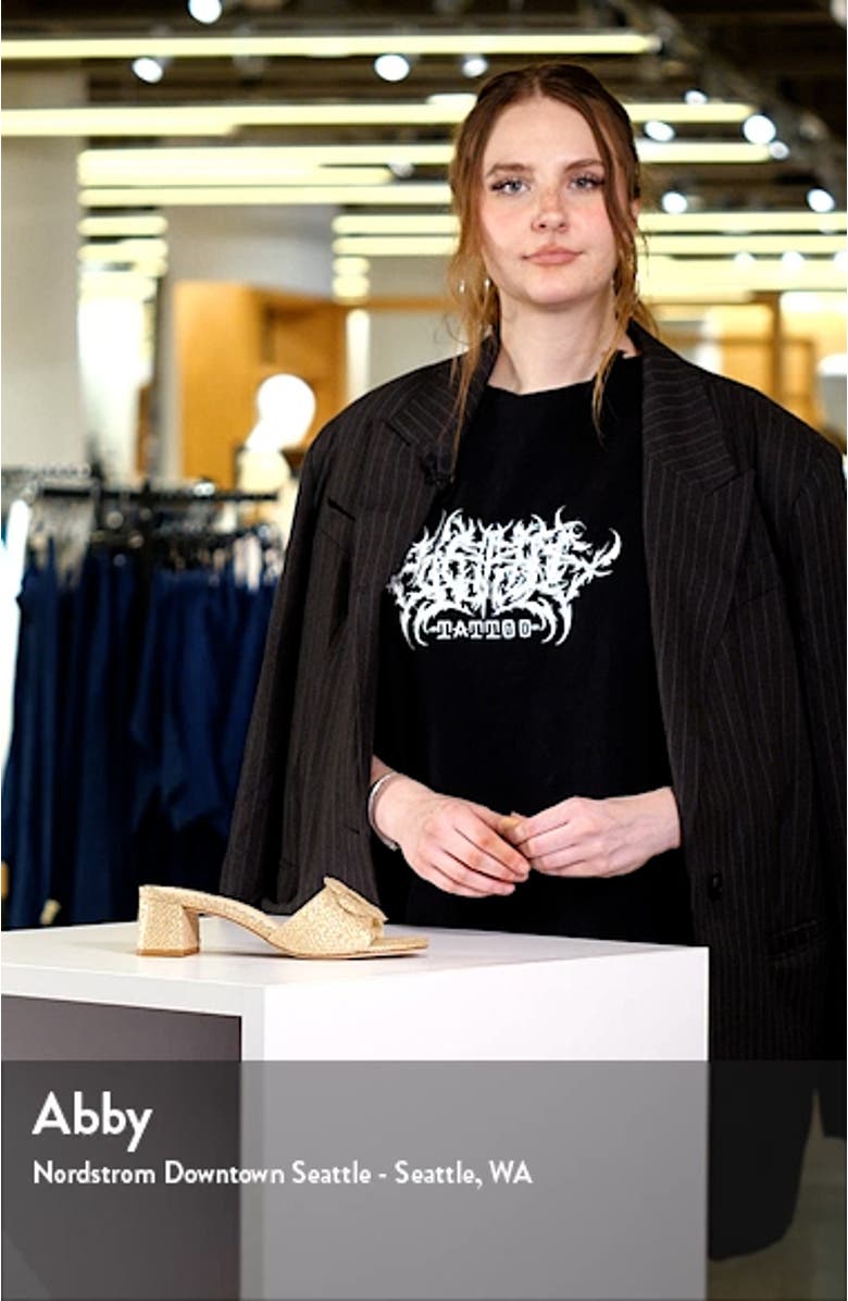 Flora Slide Sandal, sales video thumbnail