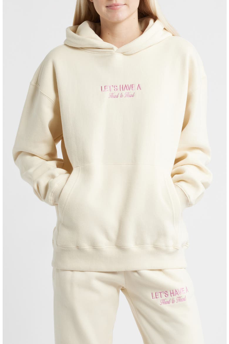 Heart to Heart Hoodie, Main, color, CREAM