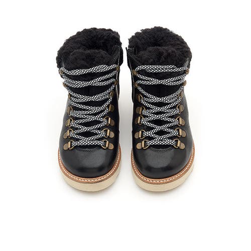 Young Soles Eddie Wool Kids Hiking Boot In Multi