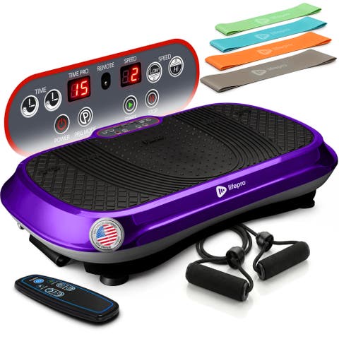 Waver Vibration Plate Exercise Machine Whole Body Vibrating Platform