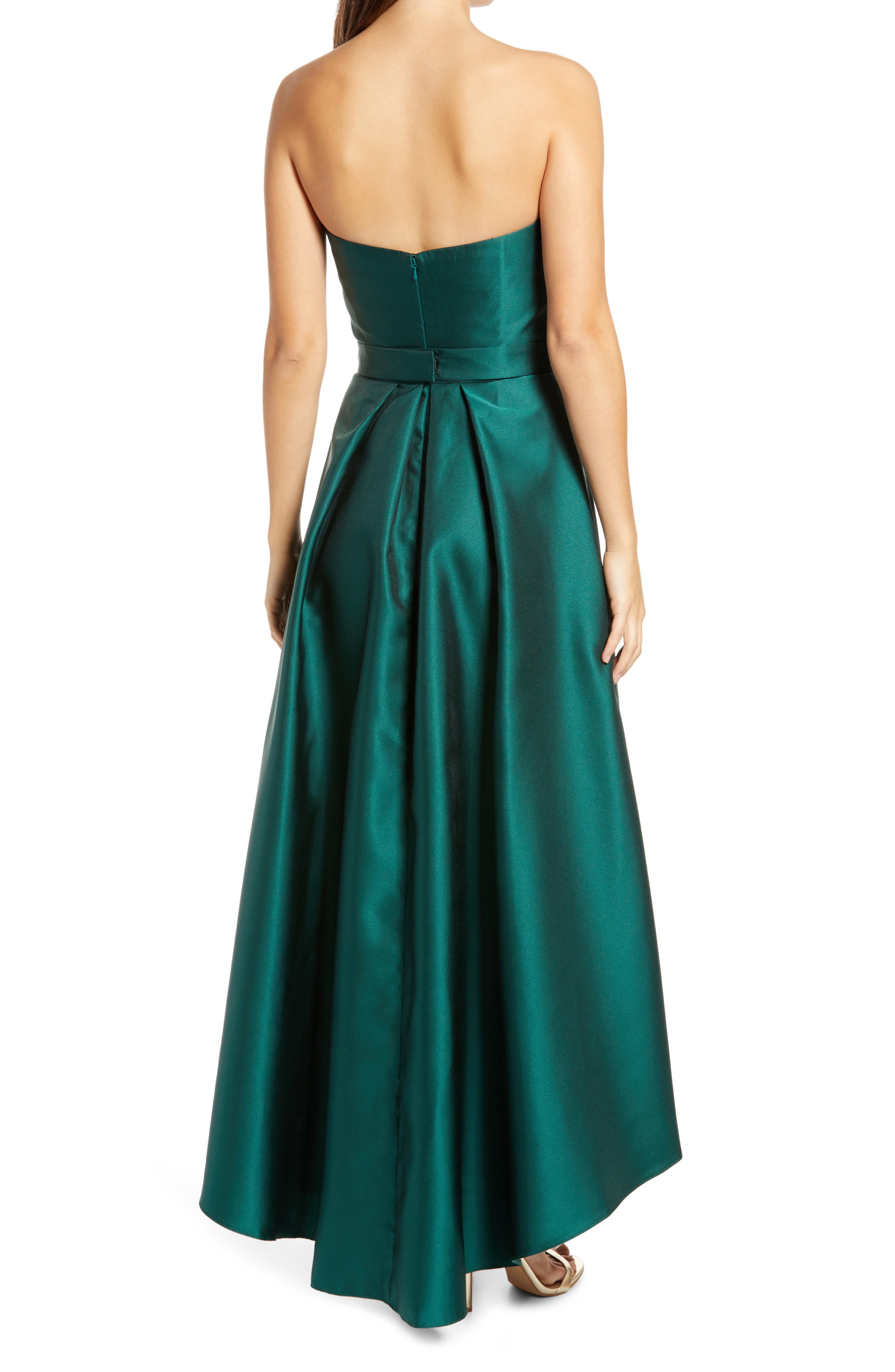 Strapless High/Low Ballgown - image 2