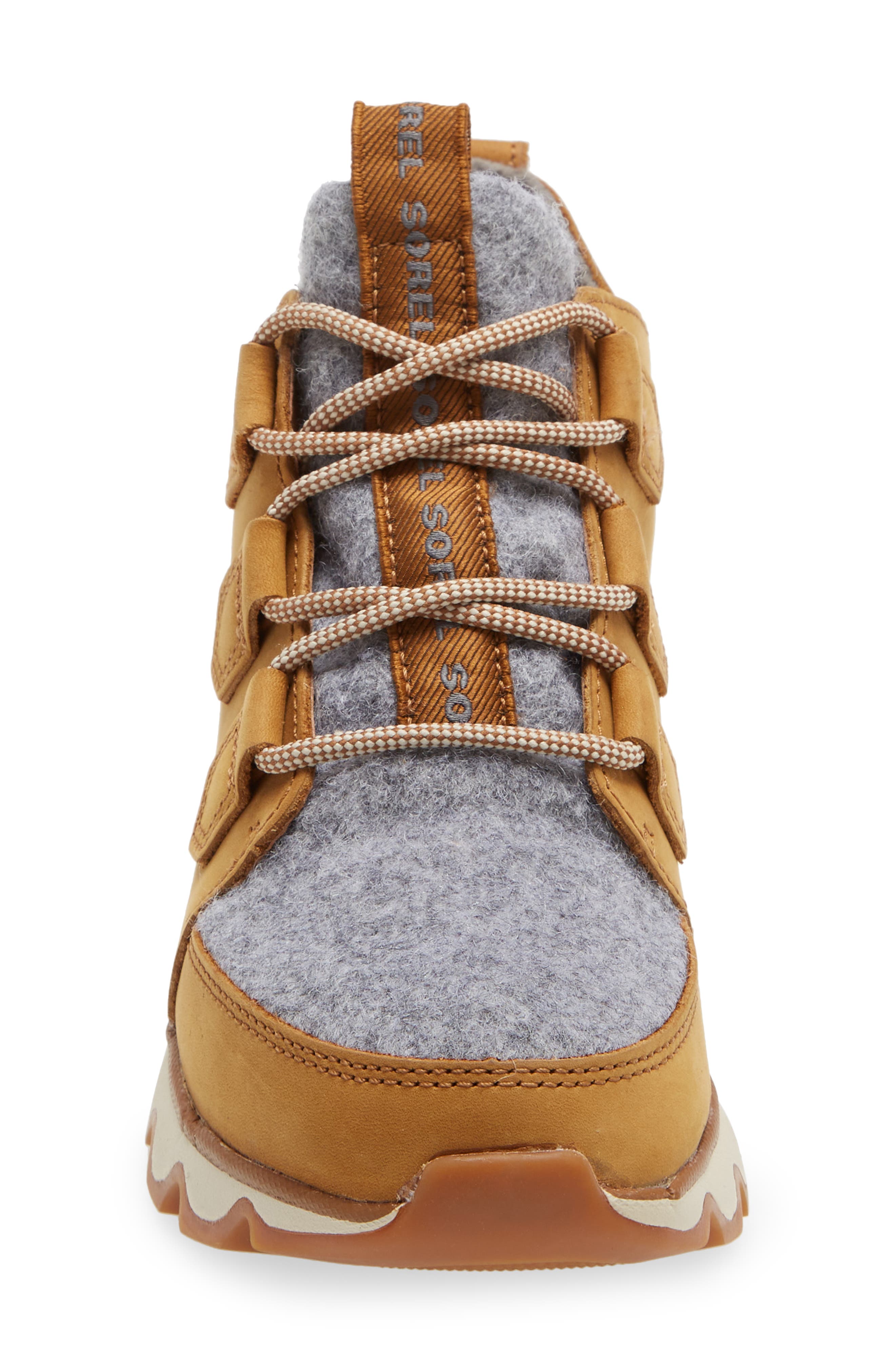 Kinetic Caribou Waterproof Hiking Boot, Alternate, color, CAMEL BROWN