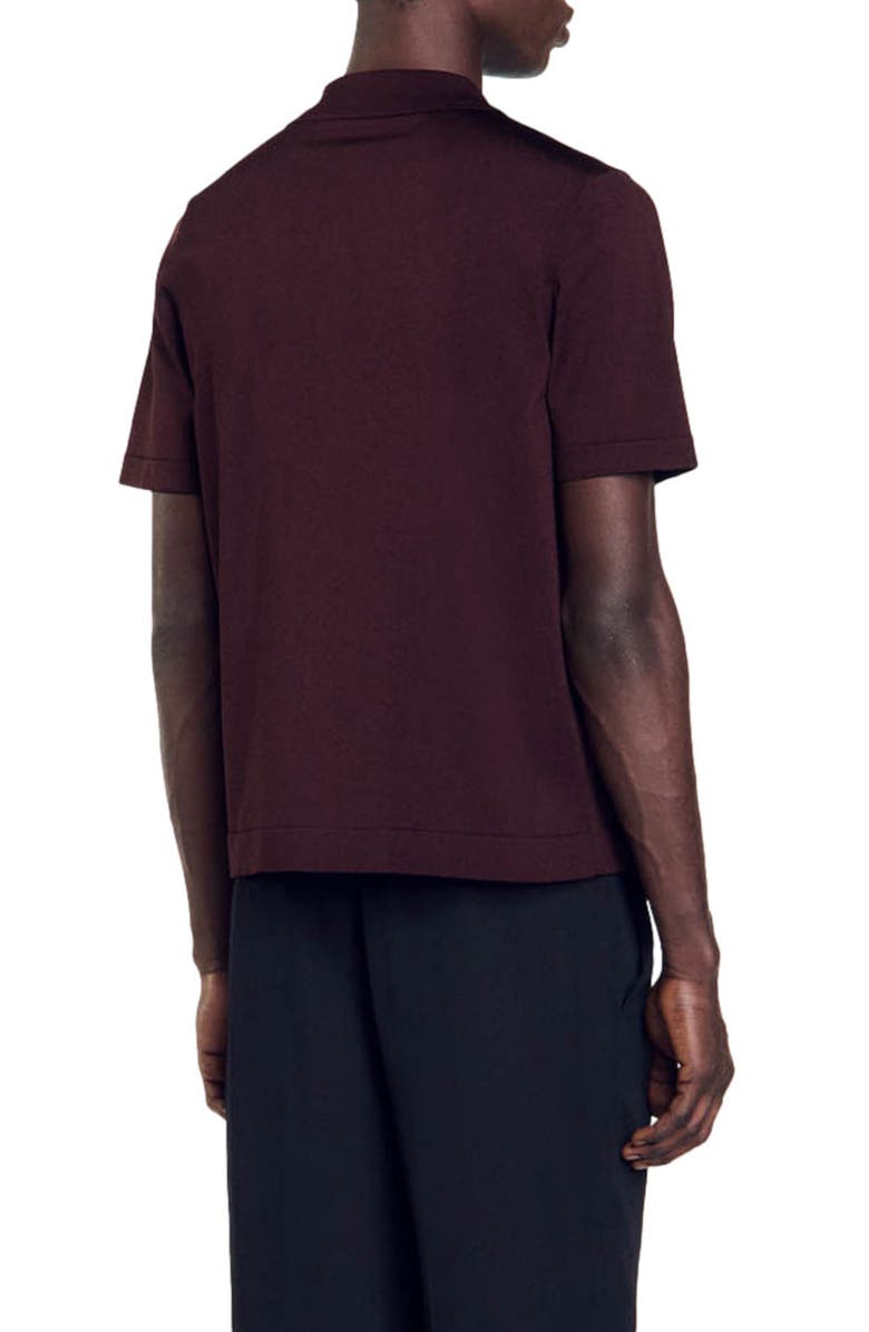 SANDRO Button-Up Shirt, Alternate, color, 