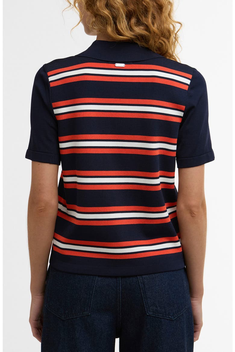 Launton Stripe Polo, Alternate, color, NAVY STRIPE