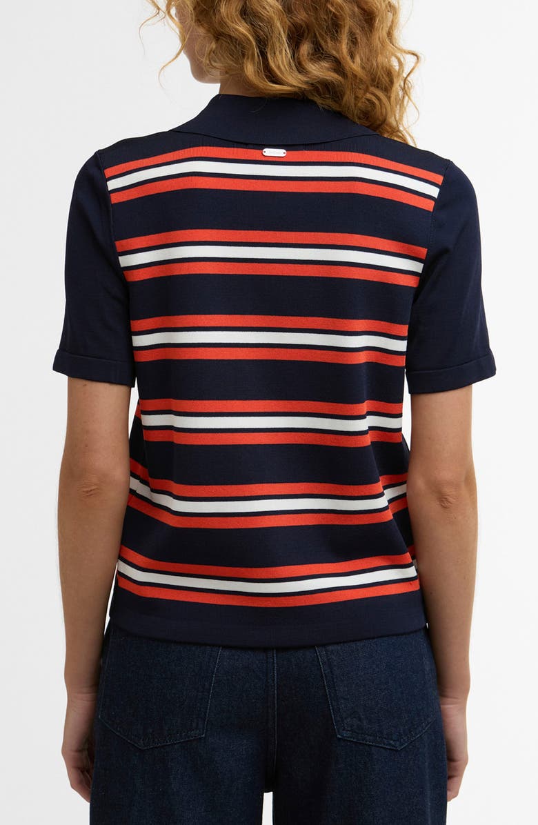 Barbour Launton Stripe Polo, Alternate, color, Navy Stripe