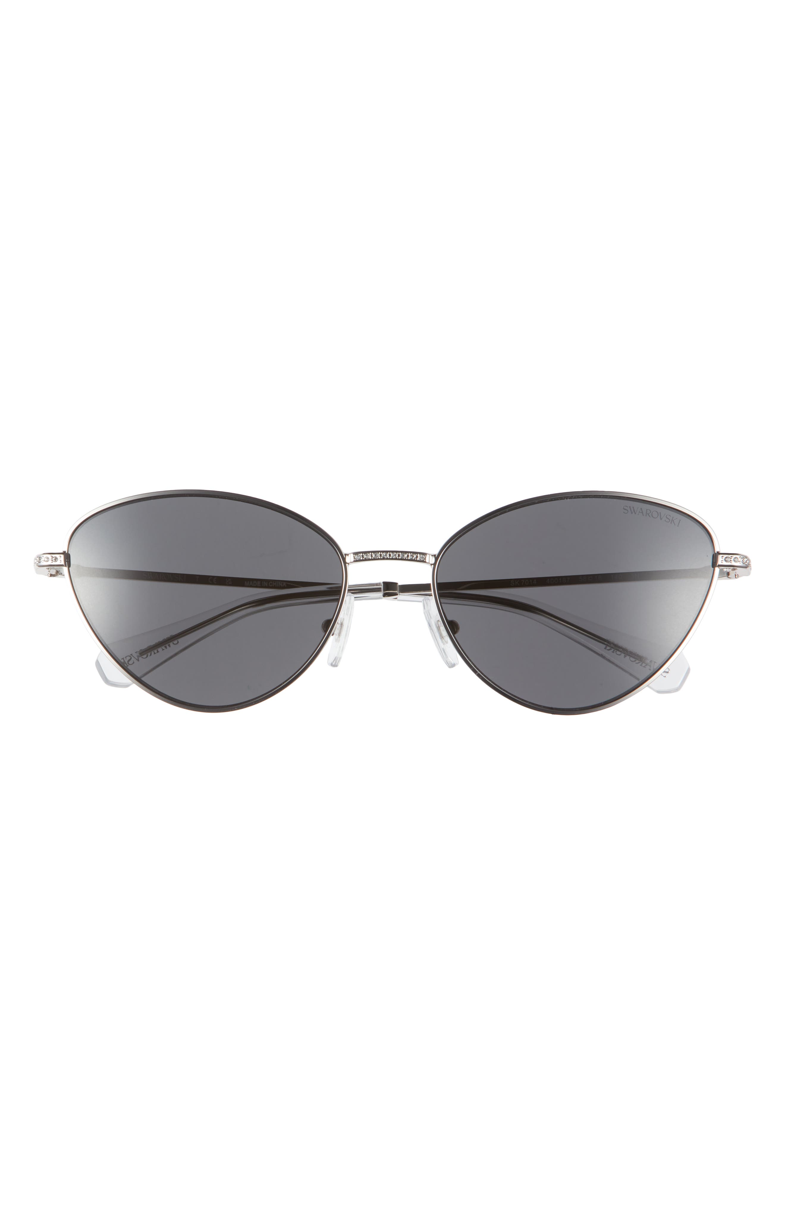 Swarovski 58mm Cat Eye Sunglasses