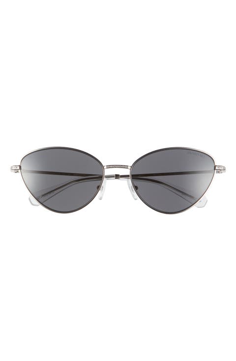 58mm Cat Eye Sunglasses