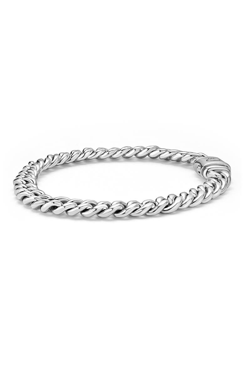 Men's Anthem Sterling Silver Curb Chain Bracelet video
