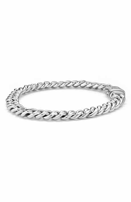 Men's Large Box Chain Link Bracelet, 5mm