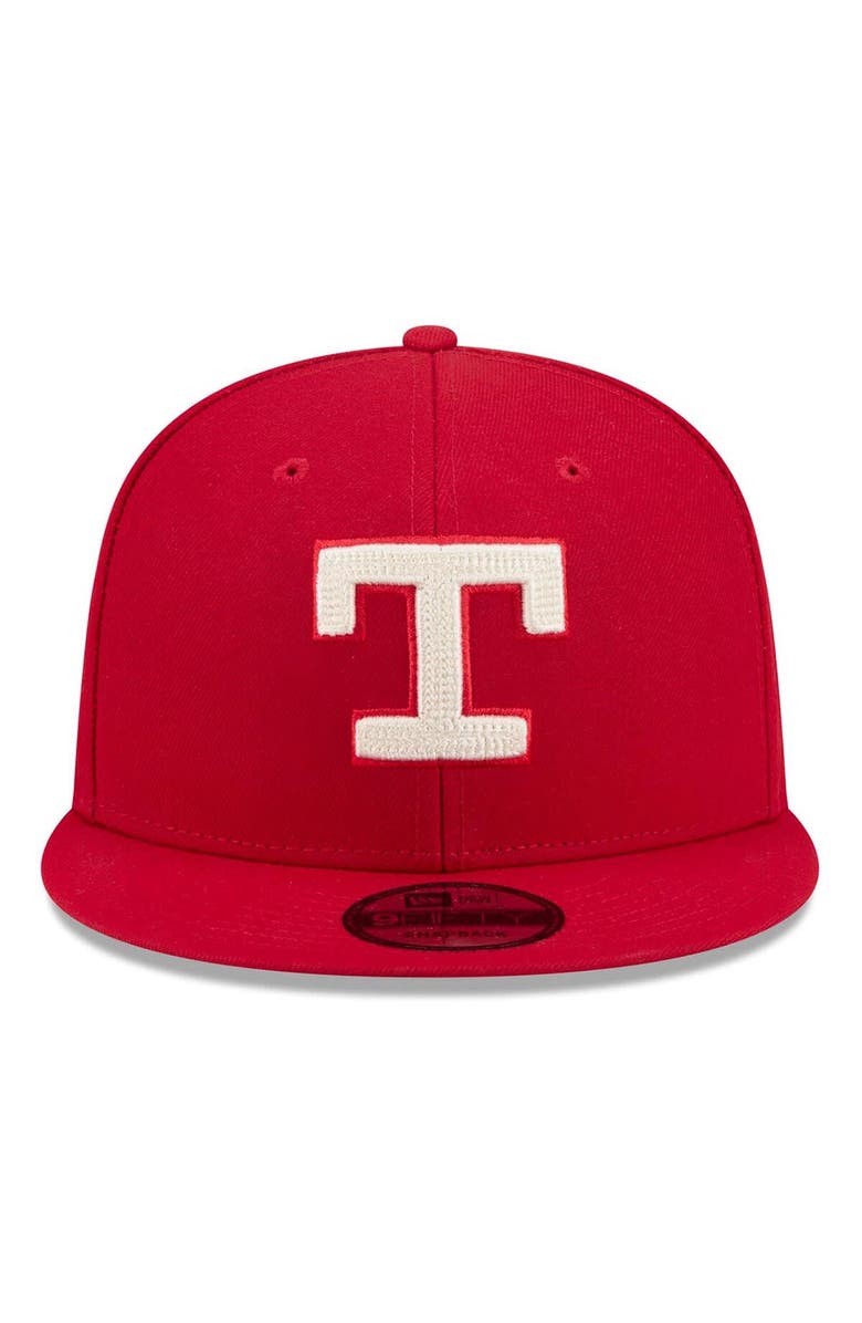 New Era Youth New Era  Red Texas Rangers 2026 City Connect 9FIFTY Snapback Hat, Alternate, color, Red