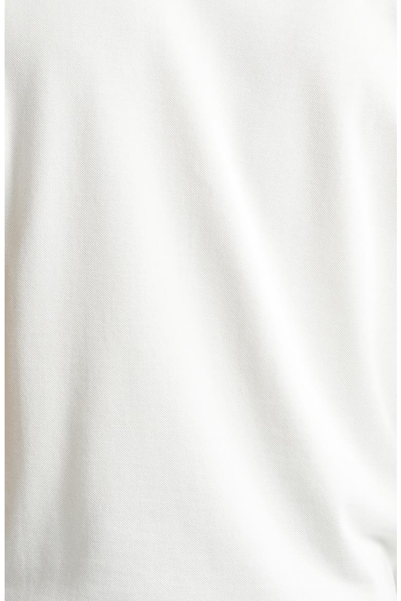 Logo Patch Cotton Polo, Alternate, color, SILK WHITE