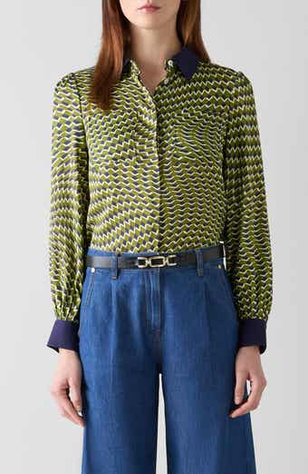 LK Bennett Henri Print Shirt