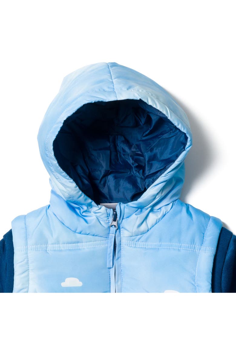 Hooded Zip-Up Jacket, Alternate, color, Bluey Bingo Navy Blue