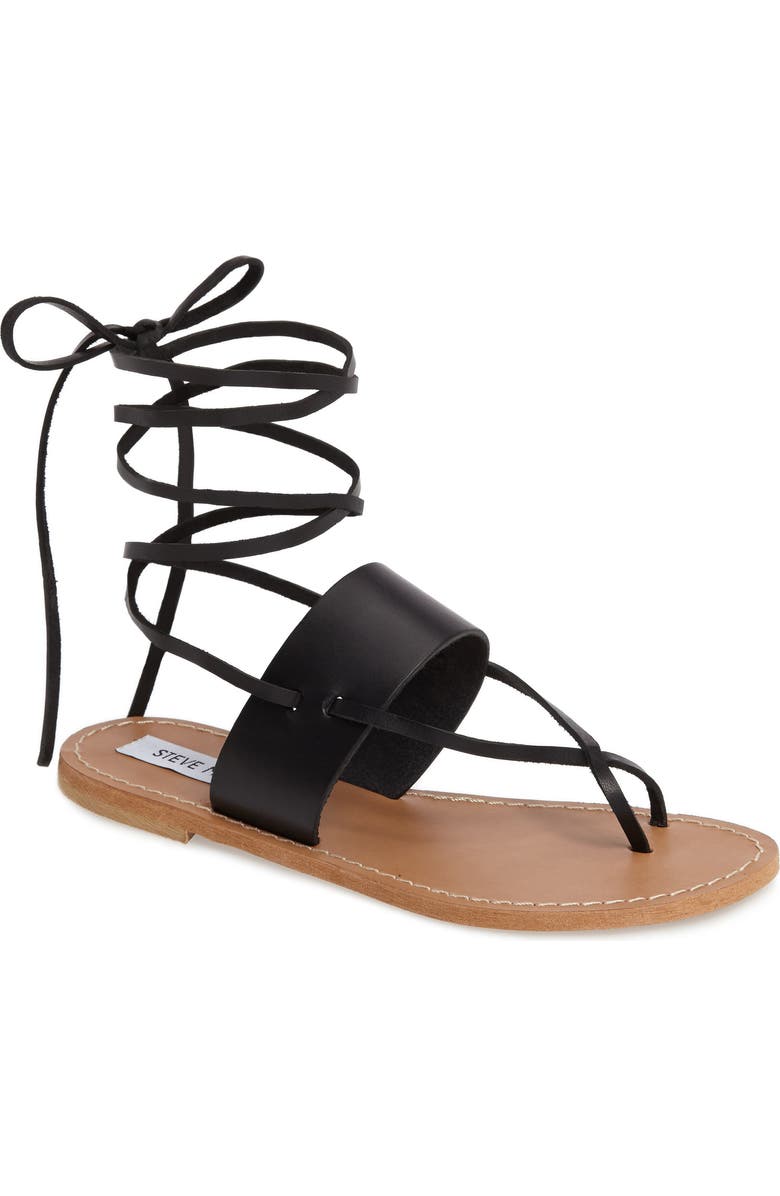 Steve Madden Bianca Lace-Up Sandal, Main, color,